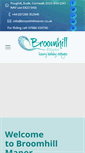Mobile Screenshot of broomhillmanor.co.uk